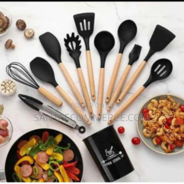 12 PCS Non-Stick Heat Resistant Spoons - main view