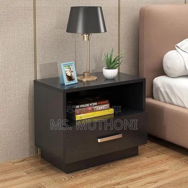 Minimalist Wooden Bedside Table With Drawer - thumbnail 5