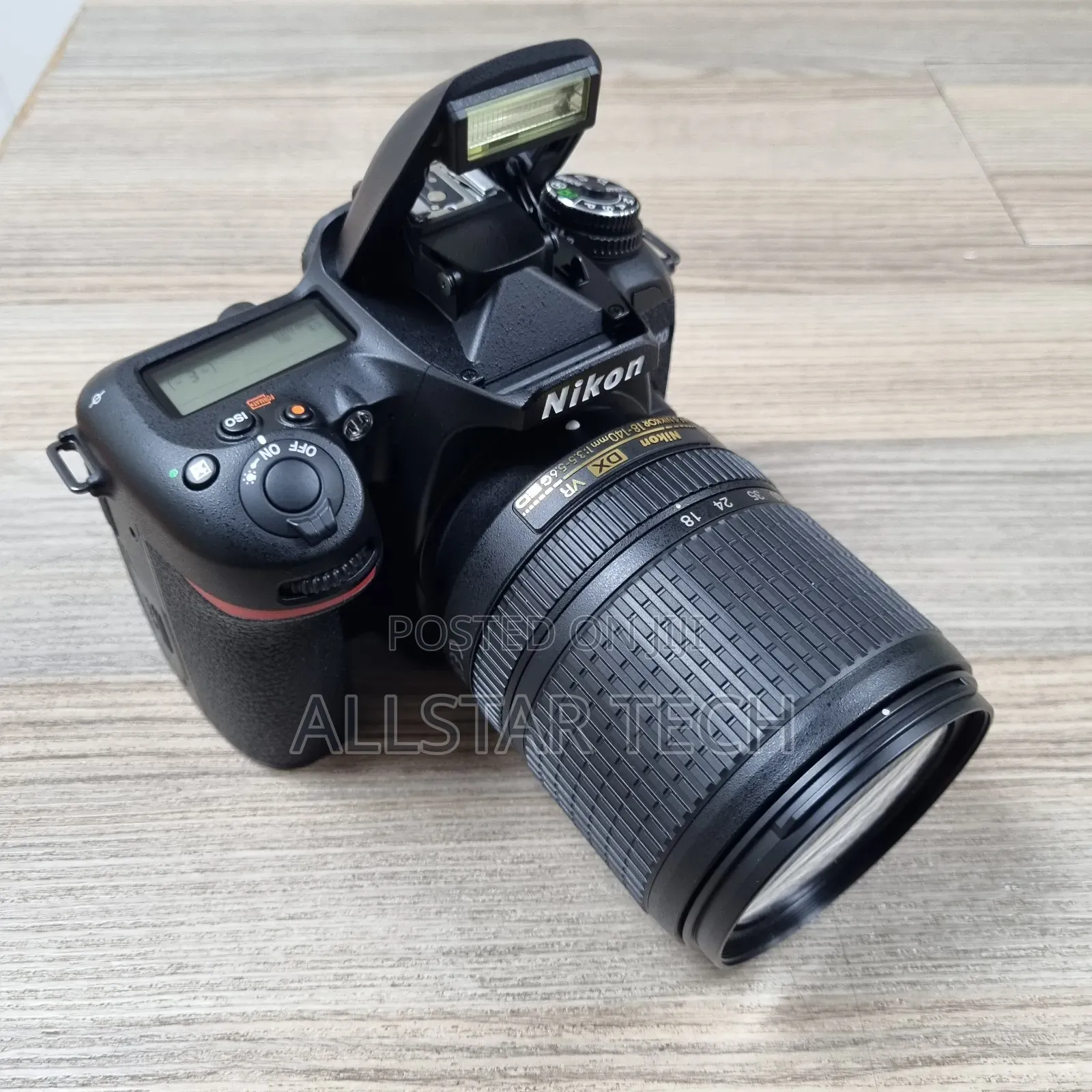 Nikon D7500 DSLR Camera With 18-140mm Lens