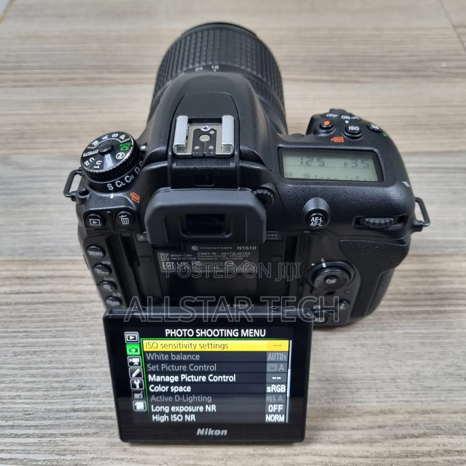 Nikon D7500 DSLR Camera With 18-140mm Lens