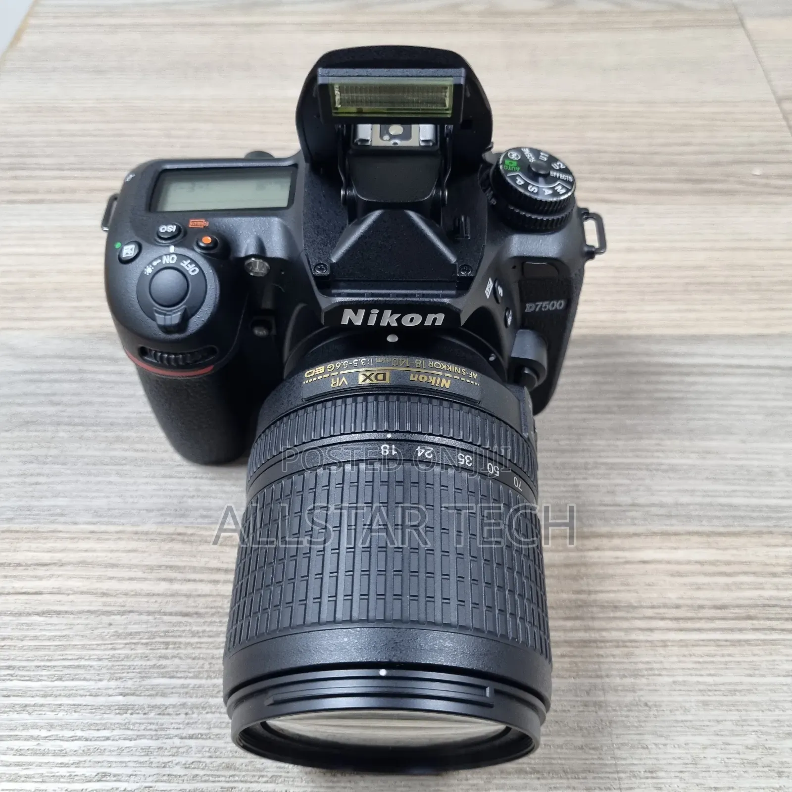 Nikon D7500 DSLR Camera With 18-140mm Lens