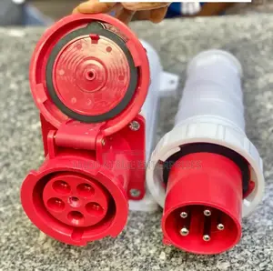 63amps 4pin Industrial Socket Plug Waterproof Jb65r