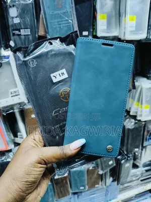 VIVO Y18 Leather Flip Case With Magnetic Closure Kickstand