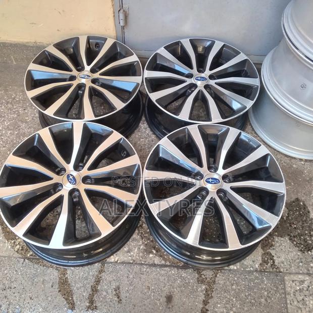 Size 17 Inches Subaru Car Rims Set