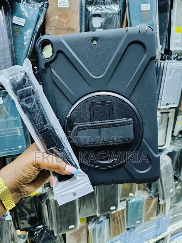 iPad Pro 10.5" Rugged Shockproof Back Cover With Stand - main view