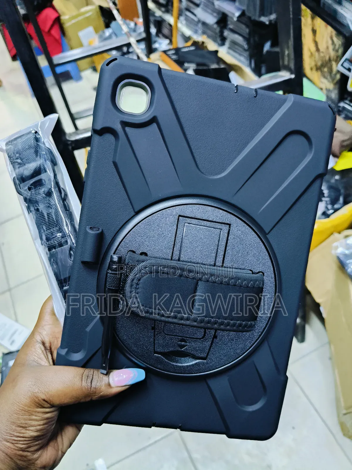 Samsung Tab A9 Rugged Shockproof Back Cover