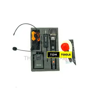 MX 100.3 Dual Wireless UHF Microphone System With Rechargeab