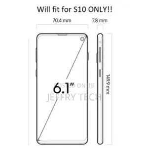 Samsung S10 Transparent TPU Shock Proof Case Cover CLEAR