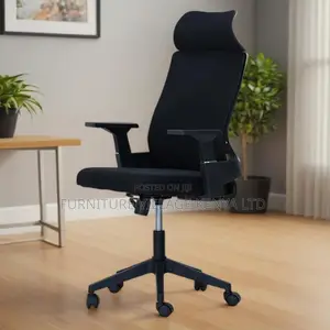 Ergonomic Office Chair; High-Back Orthopedic Executive Seat