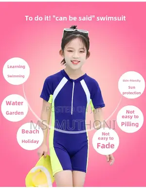 One Piece Kids Swim Suit