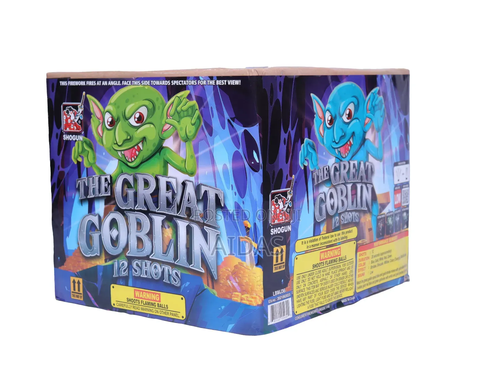 The Great Goblin 12 Shots Fireworks