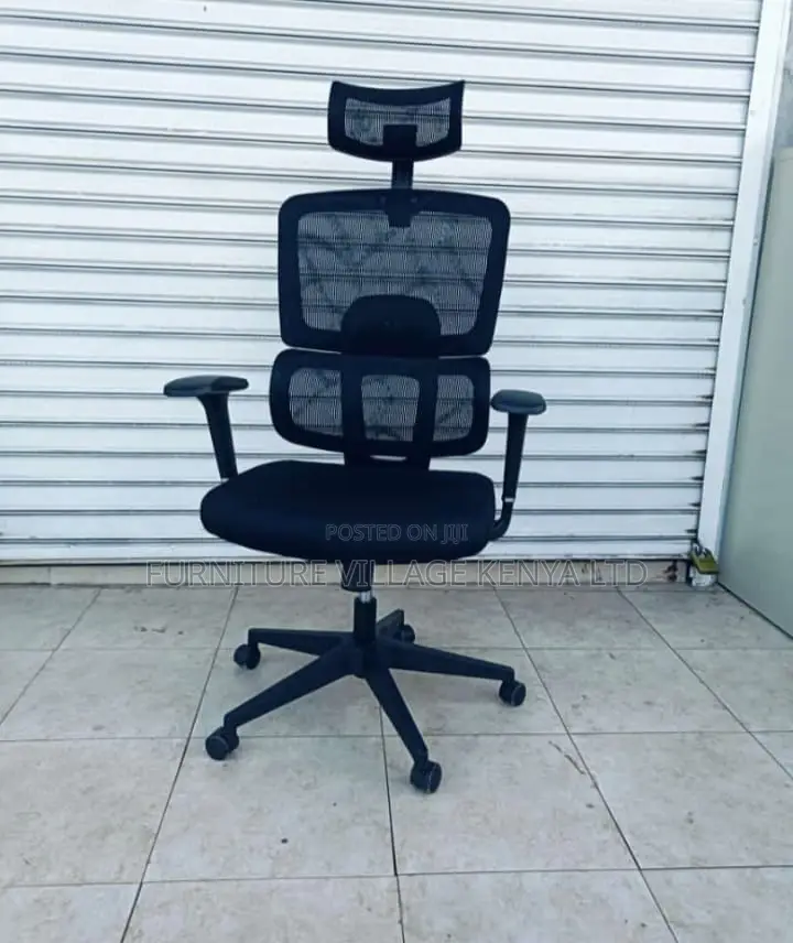 Office Seats; High-Back Orthopedic Executive Office Chair