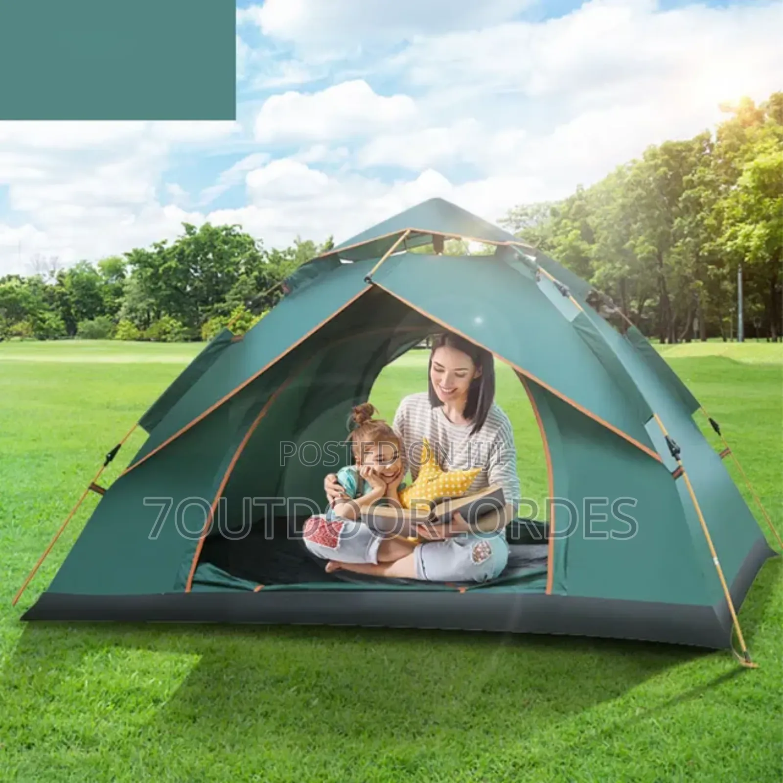 1 to 2 Man Waterproof Automatic Pop Up Tent