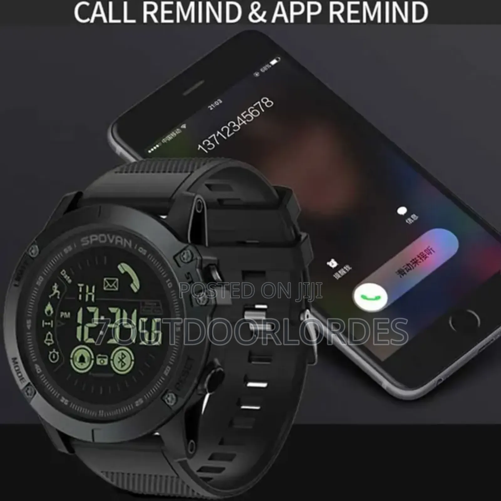 SPOVAN PR1 Outdoor Smart Sport Watch