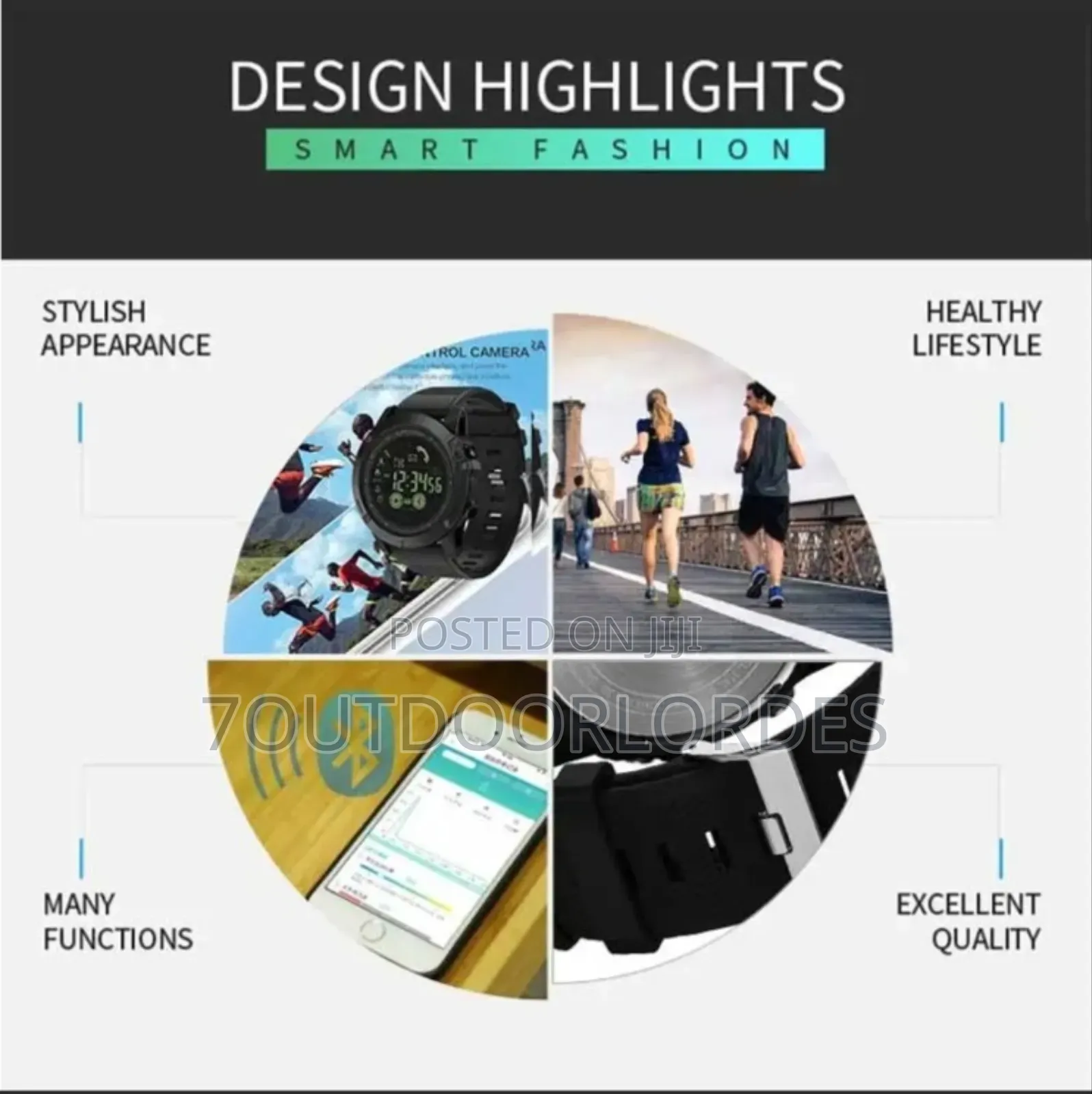 SPOVAN PR1 Outdoor Smart Sport Watch