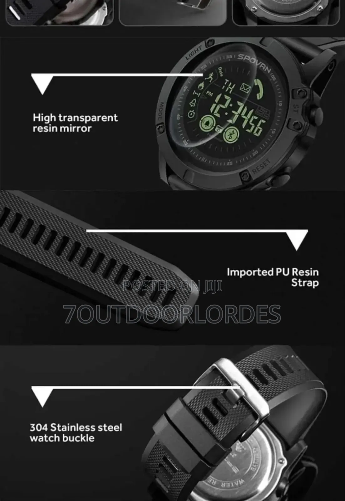 SPOVAN PR1 Outdoor Smart Sport Watch
