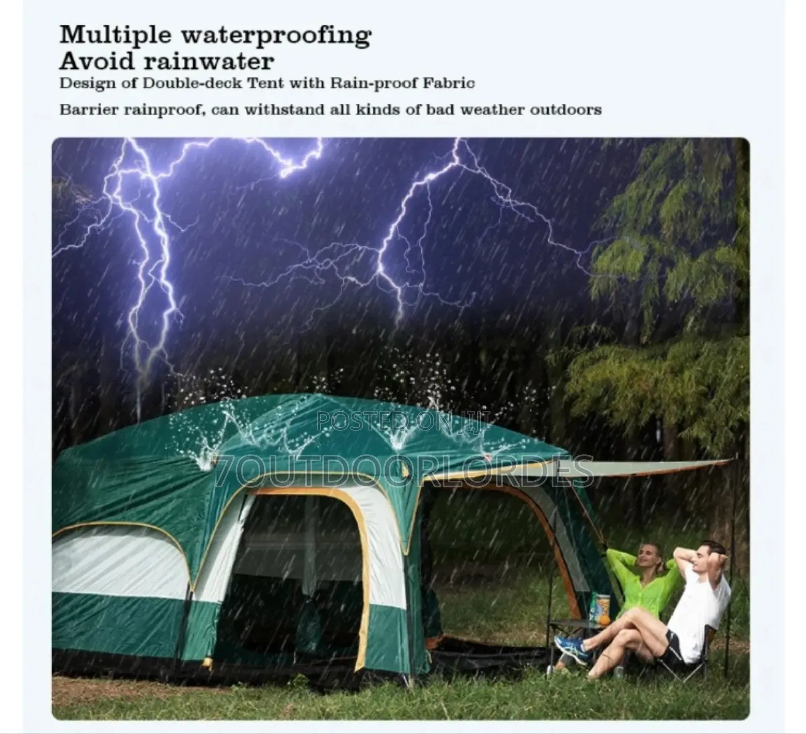 8 to 14.Person Camping Tent (Family Tent)