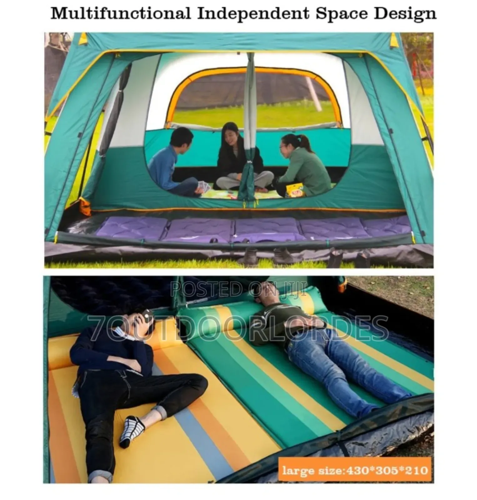 8 to 14.Person Camping Tent (Family Tent)