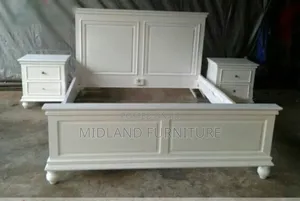 White Wooden Beds