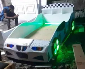 Car Beds for Children With Headlights
