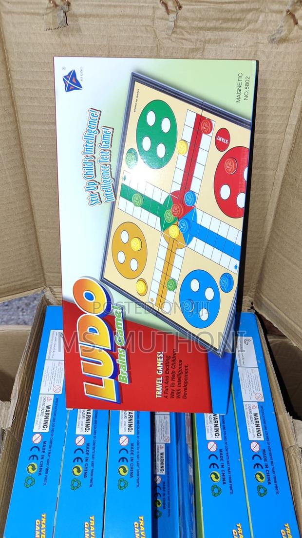Medium Size Magnetic Ludo Brains Games - main view