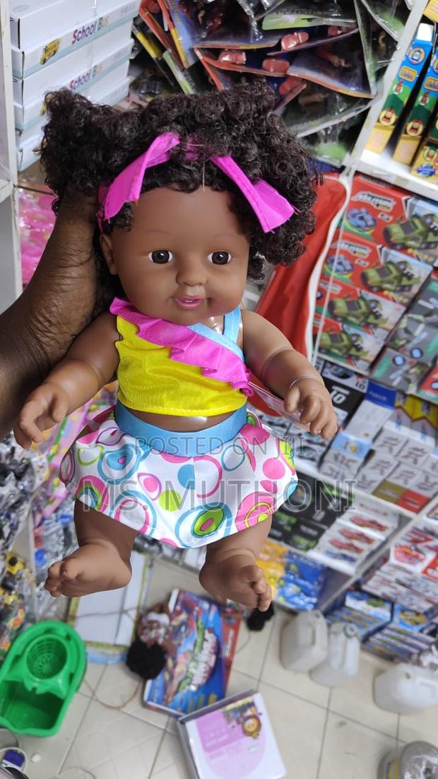 Beautiful Afro Hair African Doll - main view