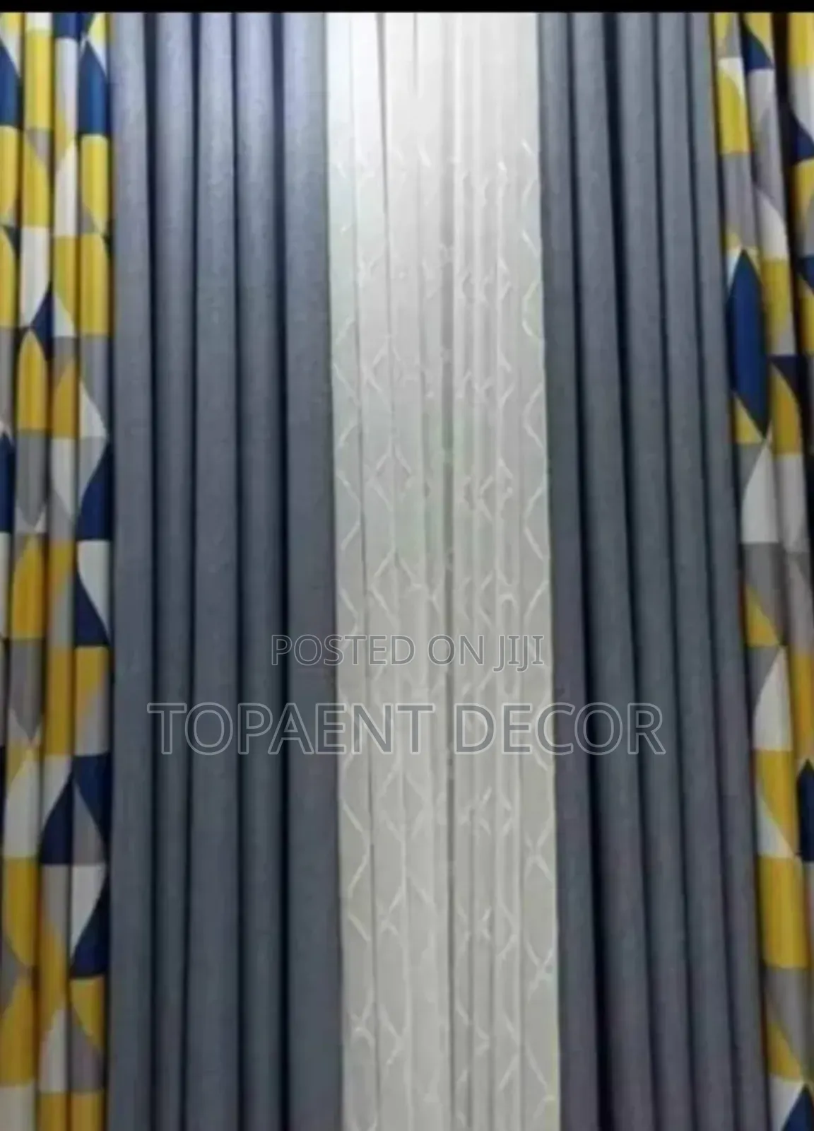 Elegant Blended Window Curtains