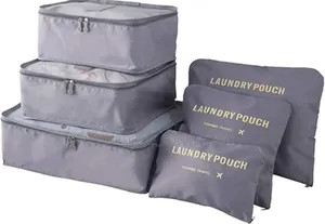 *6in 1 Travel Bag Organiser
Water Proof Material: Polyester
