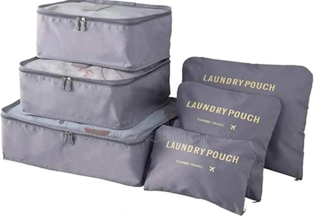 *6in 1 Travel Bag Organiser
Water Proof Material: Polyester