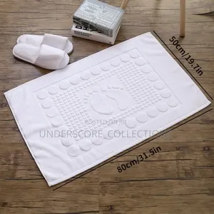 *White Absorbent Bathmats*50x80cm