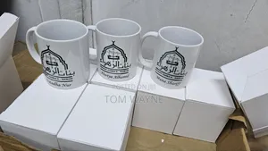 Printed White Cups