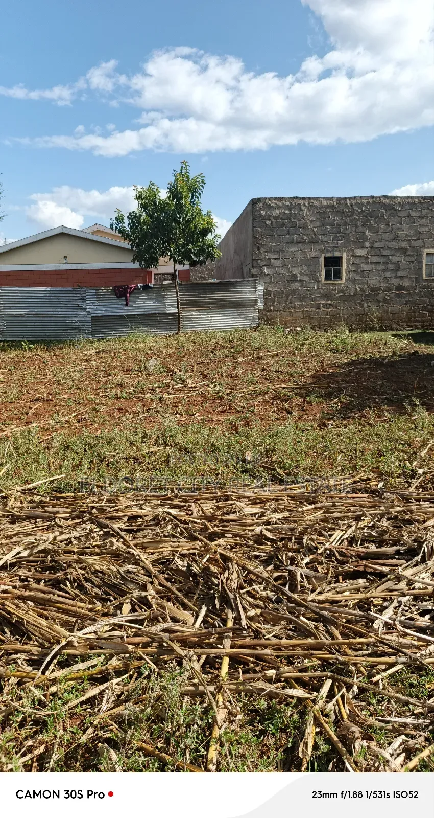 1/4 Plot Maili Nne With Title Touching Feeder Tarmac