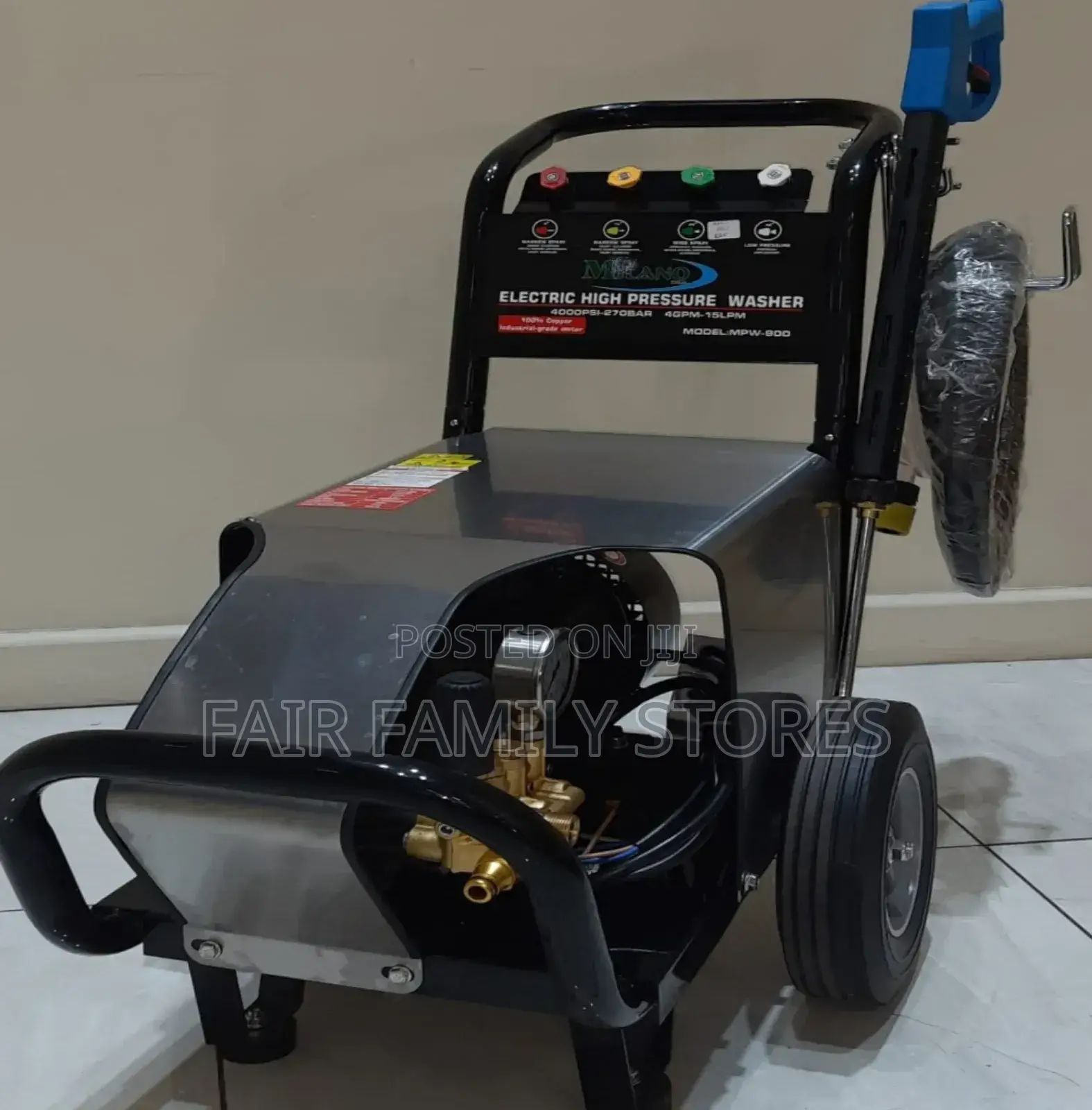 Milano 4000psi Electric Carwash Machine