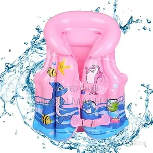 Inflatable Kids Blue and Pink Swimming Jackets