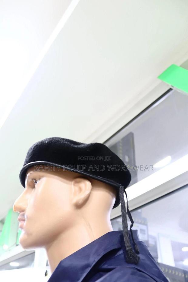 Beret Black Hat