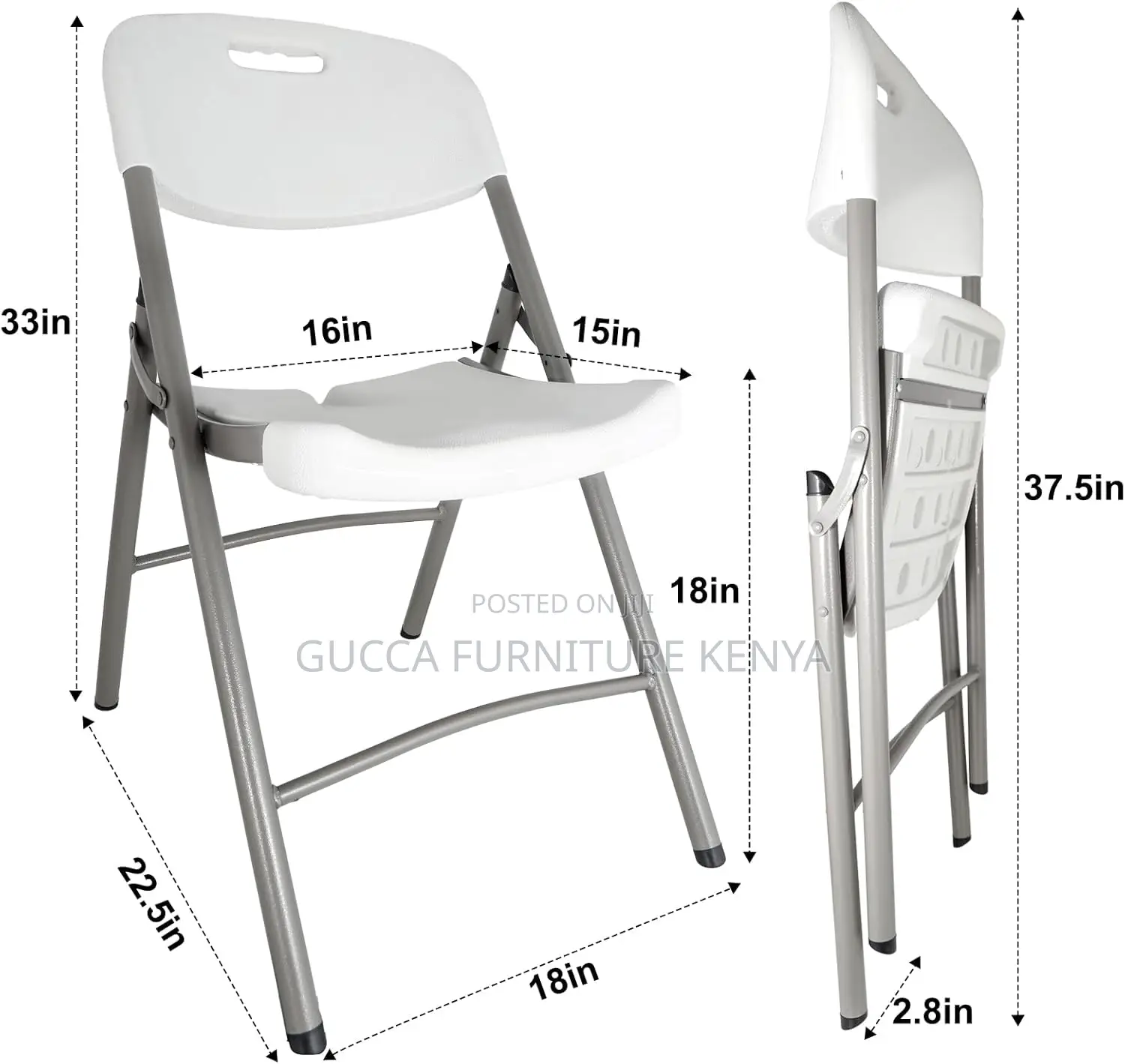 Office Chairs: Foldable Stackable Patio Conference Chair