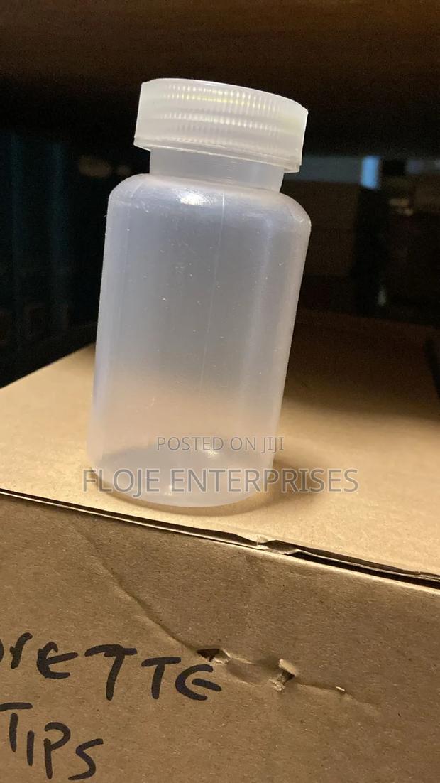 Bottle Wide Mouth With Screw Cap HDPE 125ml - main view
