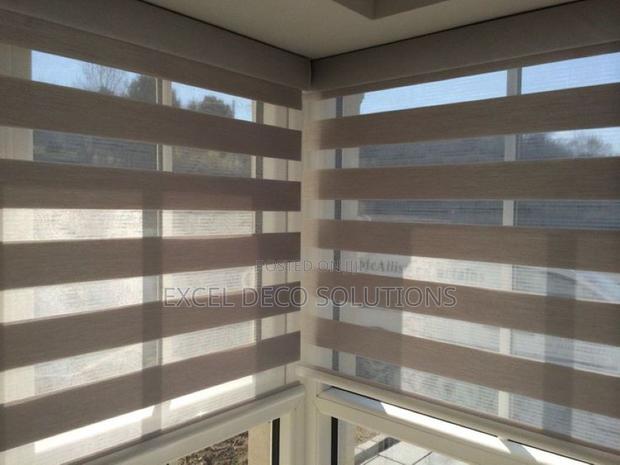Adjustable Zebra Roller Blinds Zebra Window Blinders - main view