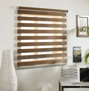 Instant Window Upgrade With Zebra Roller Blinds