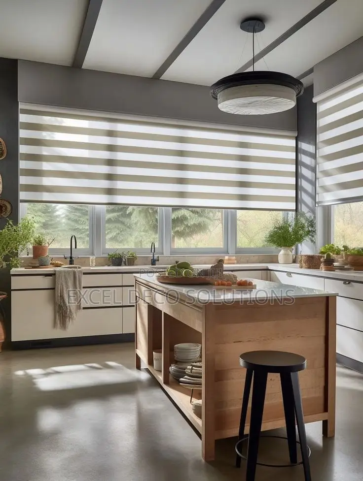 Home Decor Zebra Window Blinds Roller Blinds