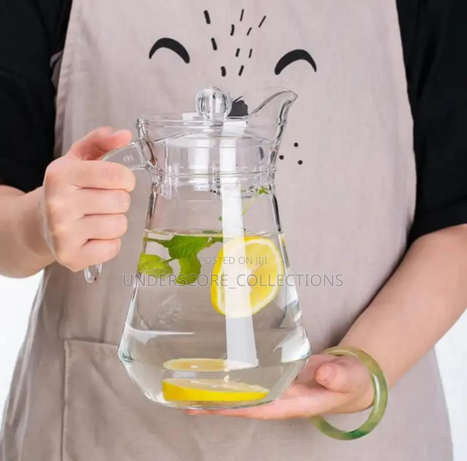 *CLASSIC WATER JUG*Capacity:* 1.3 Litres*Material:* Glass