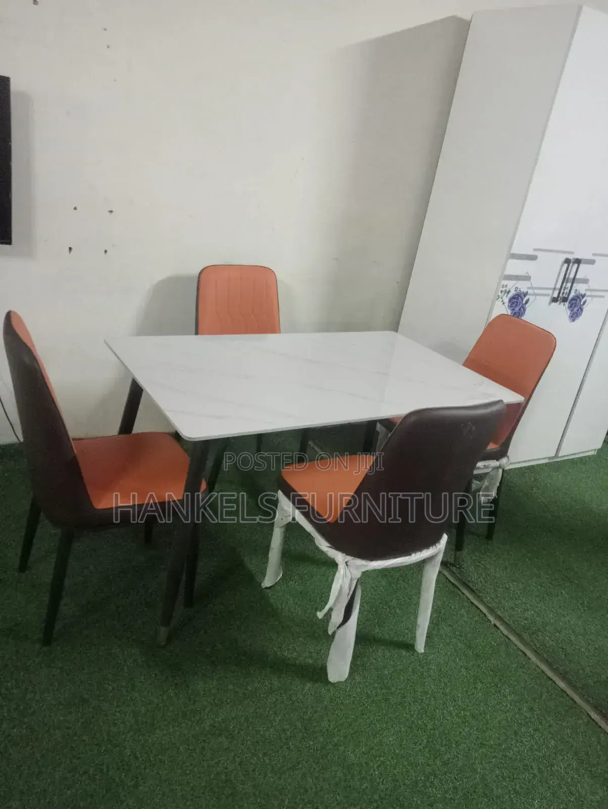 Marble Top Dining Set