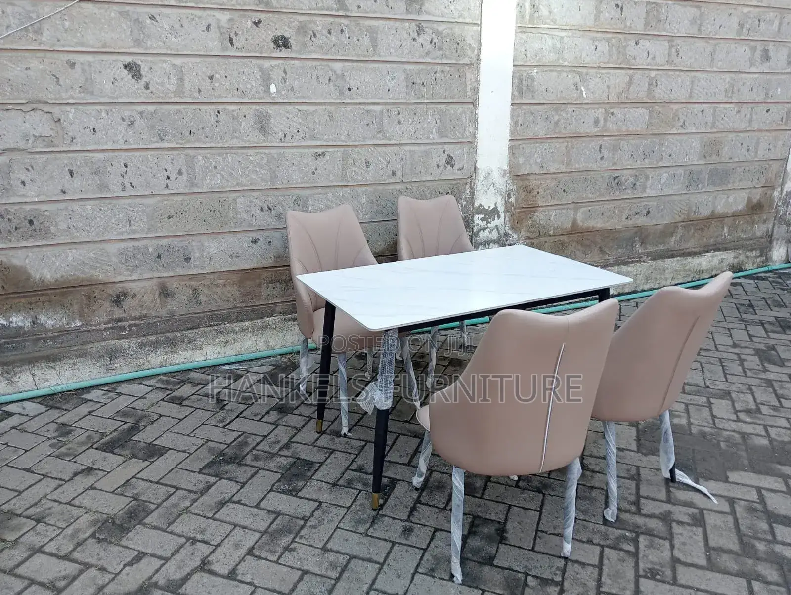 Marble Top Dining Set