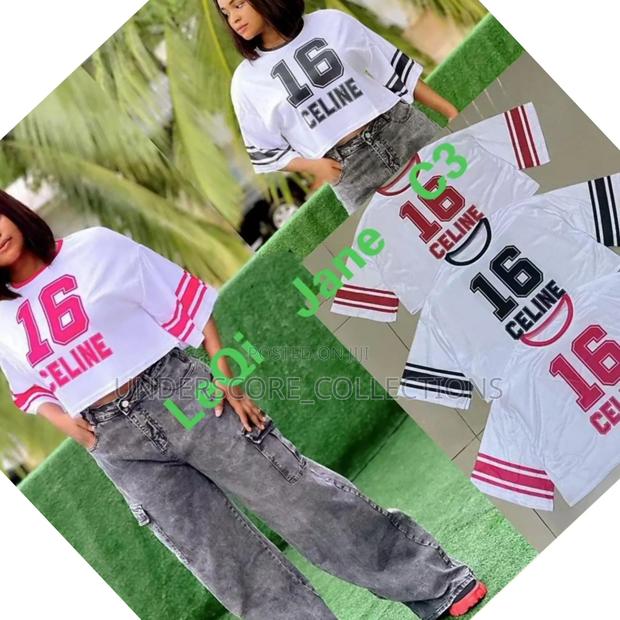 Crop Top Jersey's.Size M-Xl - thumbnail 2