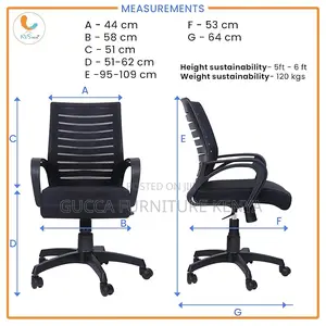 Office Chairs: Home Office Medium Back Mesh Chair