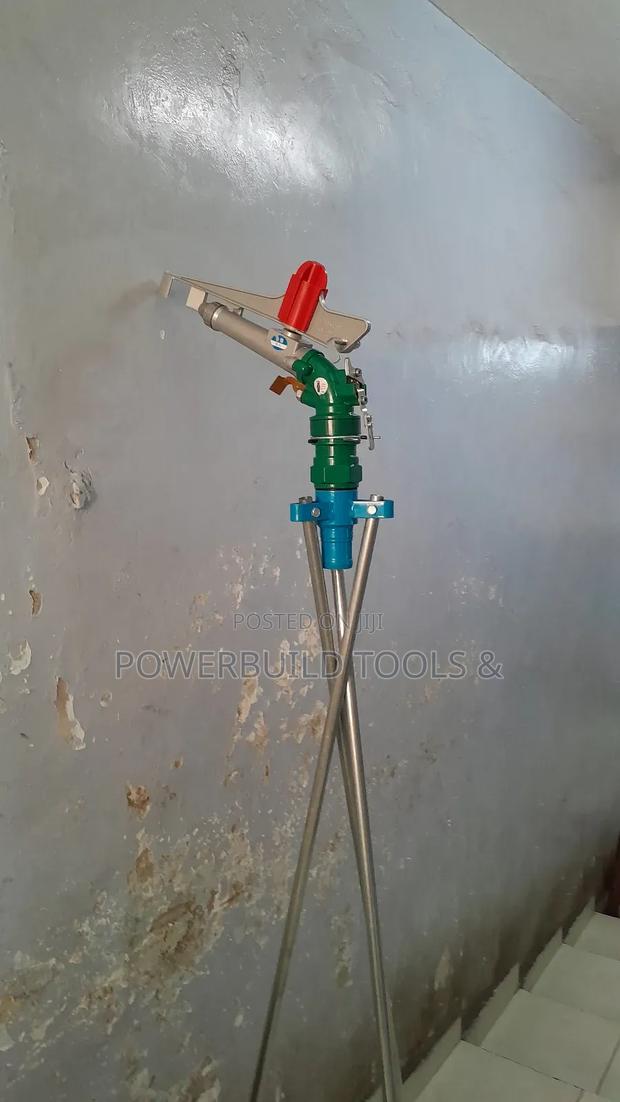 Tripod Sprinkler Stand Metallic 2 Inch - thumbnail 2