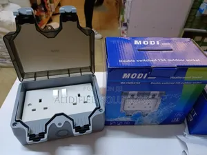Modi Double Socket Waterproof<>Outdoor Socket 13a