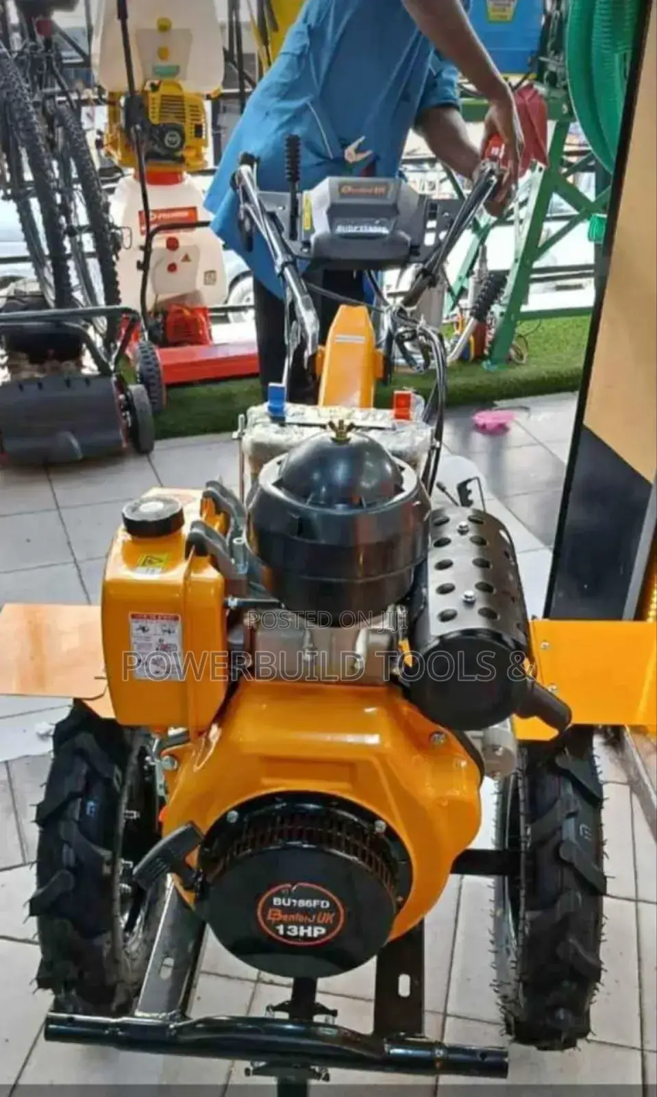 13hp Walking Tractor Bendford UK