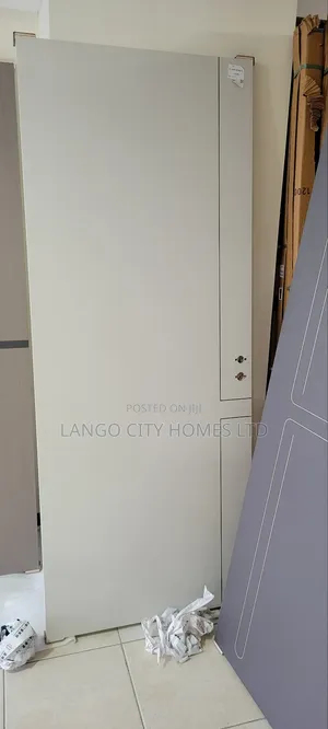 White Laminated Interior Wooden Door
