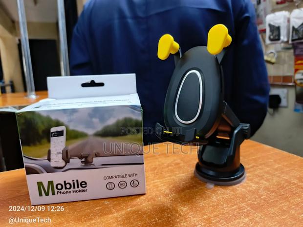 Premium Dashboard Windscreen Phone Mount - main view